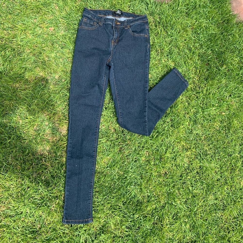 dark denim jeans